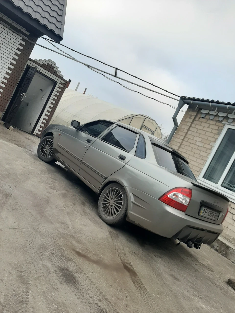 Тонировка стопов на приоре