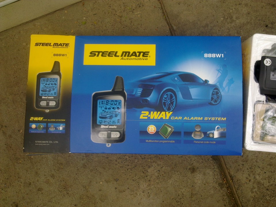 Сигнализация Steel mate 888 w1 1