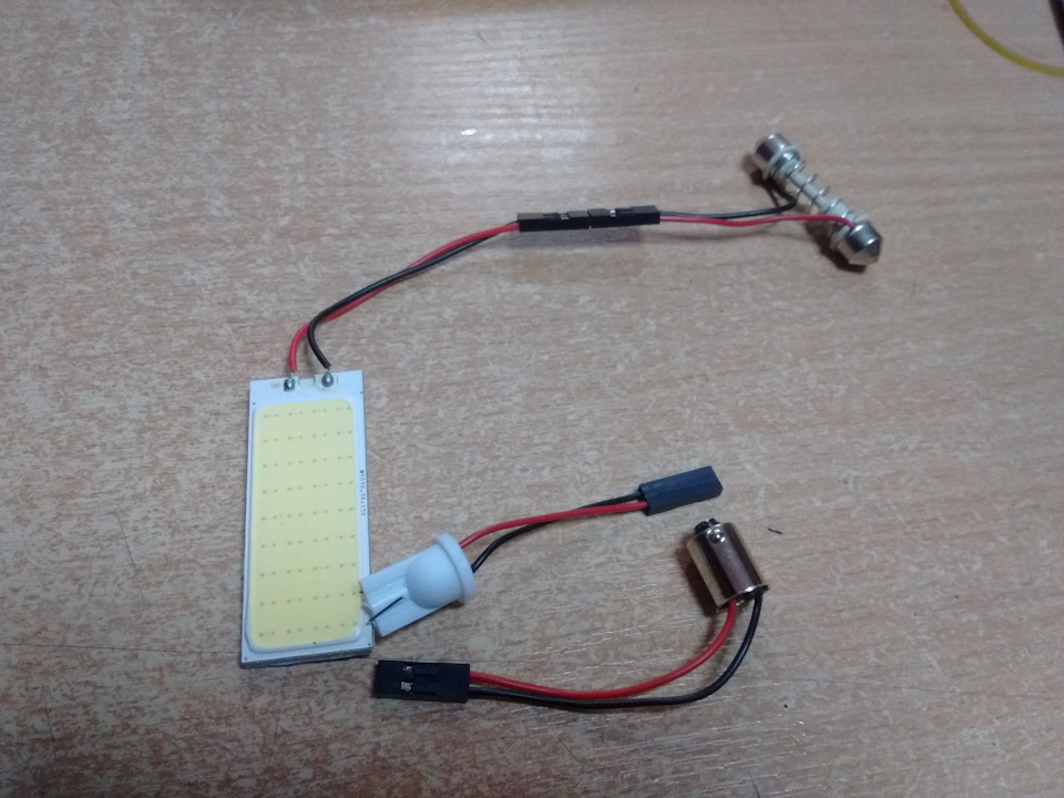 Нові світлодіоди в габарити та Led panel у салон. 4