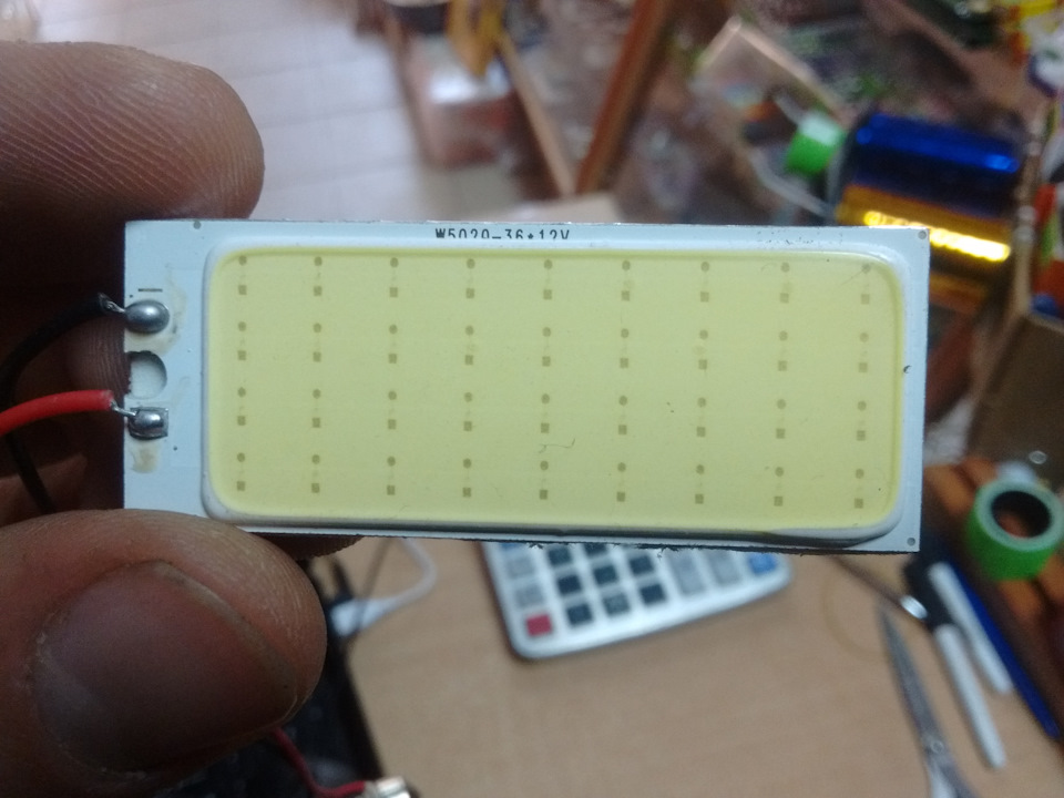 Нові світлодіоди в габарити та Led panel у салон. 5
