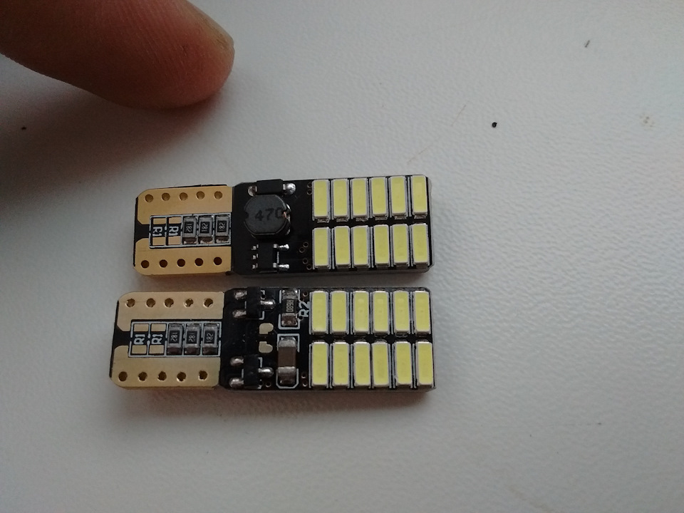 Нові світлодіоди в габарити та Led panel у салон. 1