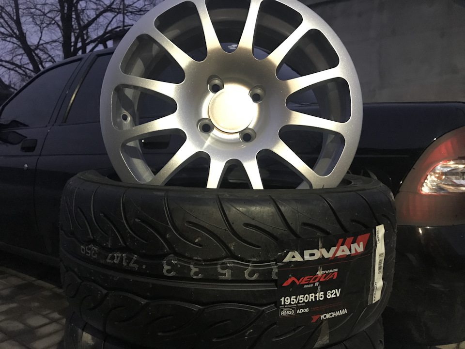 До літа готовий. ВСМПО-ВЕГА Yokohama advan neova ad08 195 50 r15 4