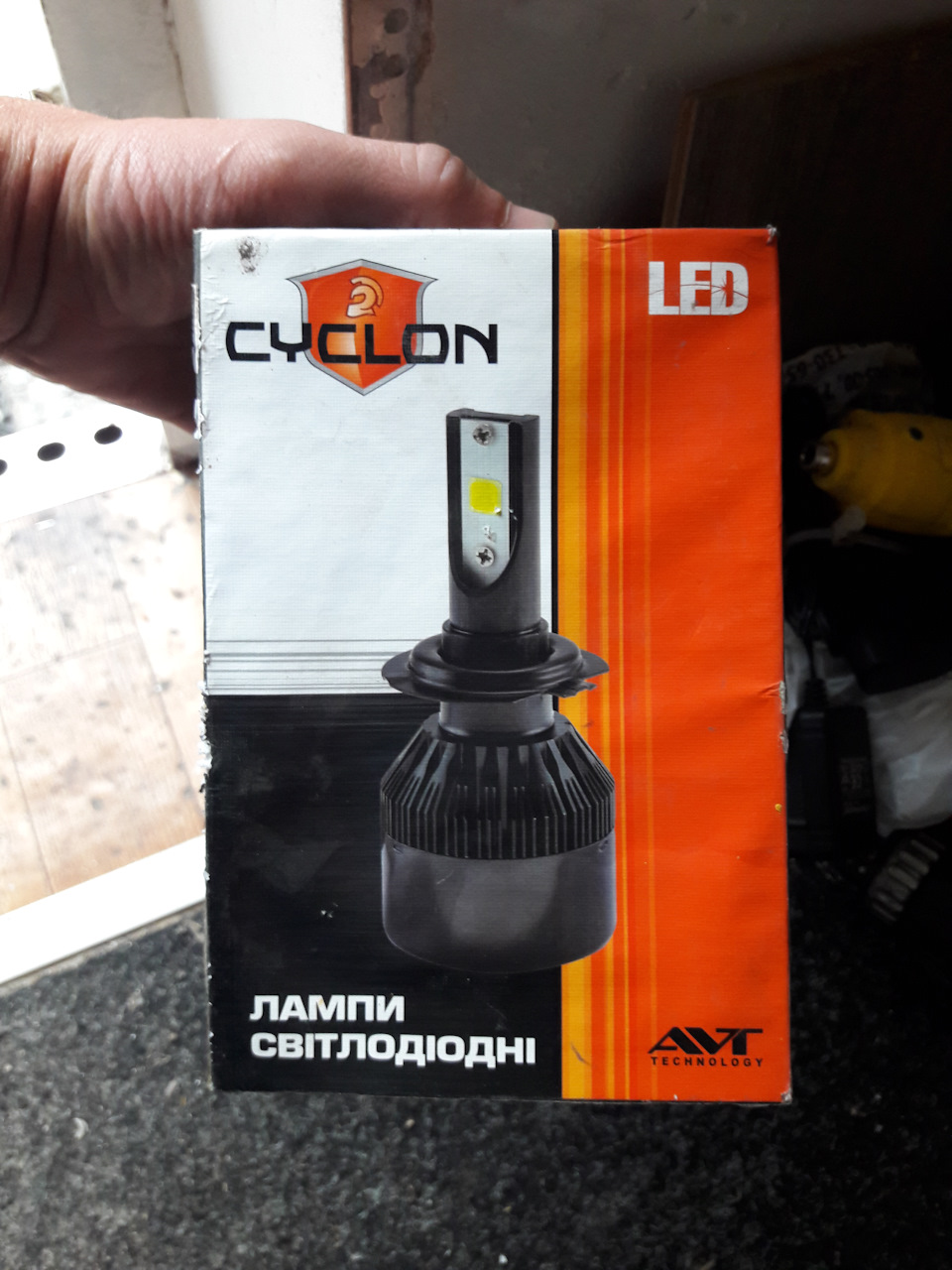 Led лампи в ближній замість ксенону 2