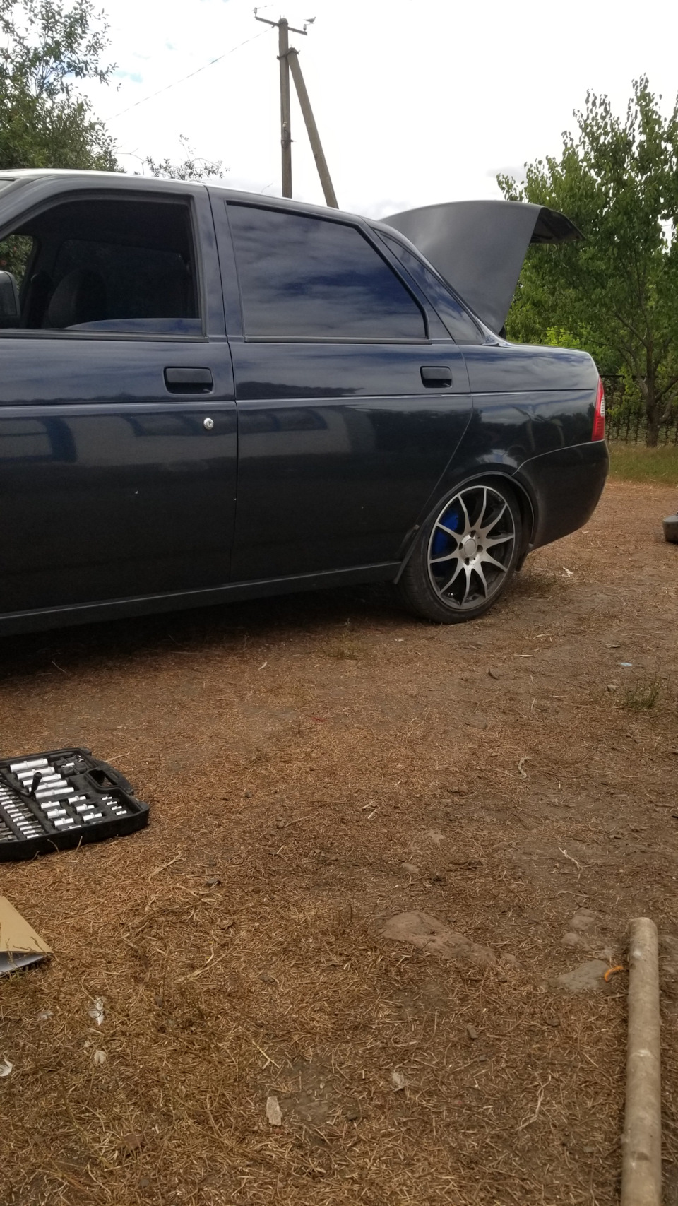 Койловери та пружини eibach на пріору 2