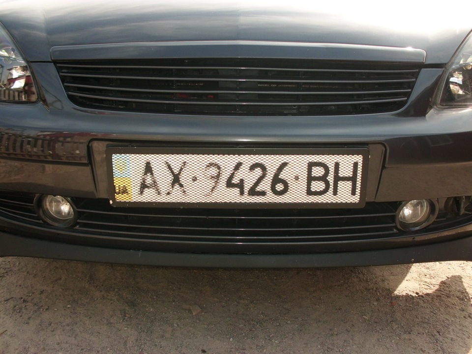 Губа на бампер 3