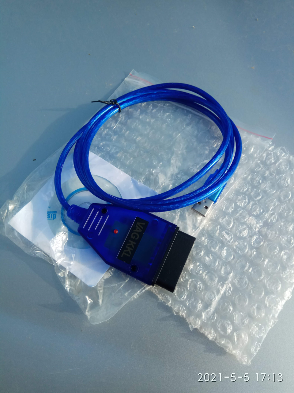 Діагностичний кабель USB VAG-COM 409 1