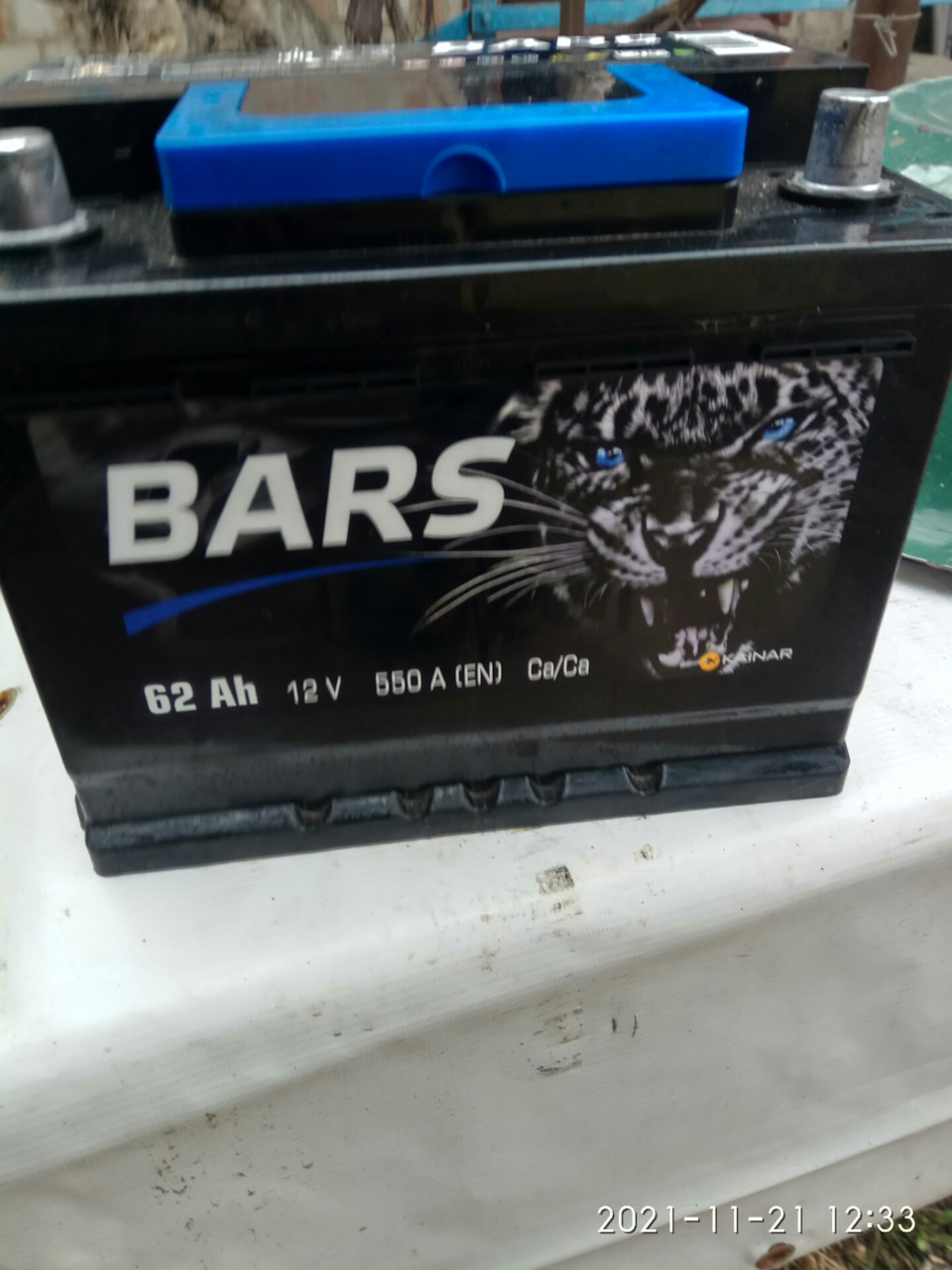 Новий акумулятор BARS 62ah 2
