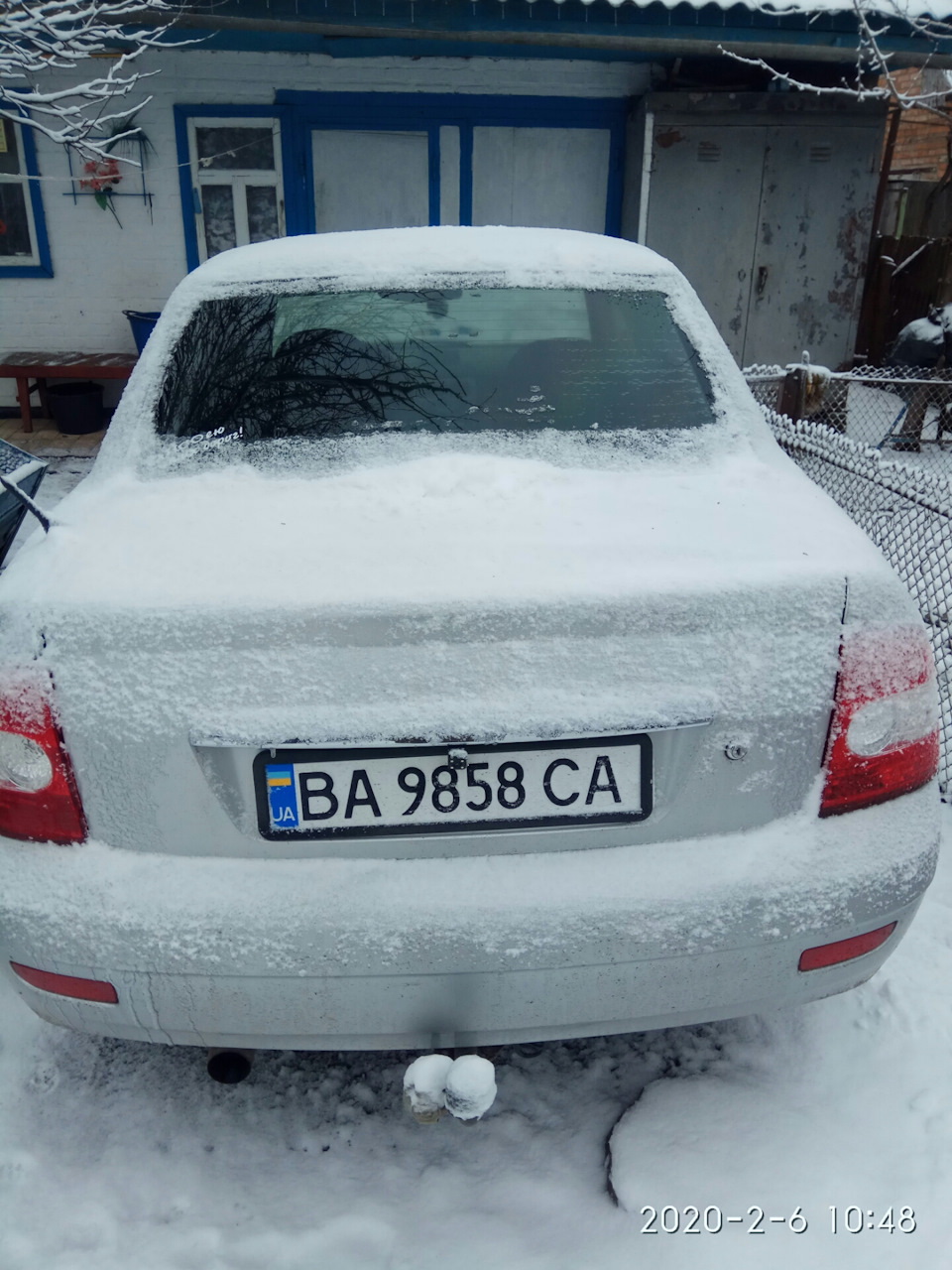 Перший сніг у лютому 4