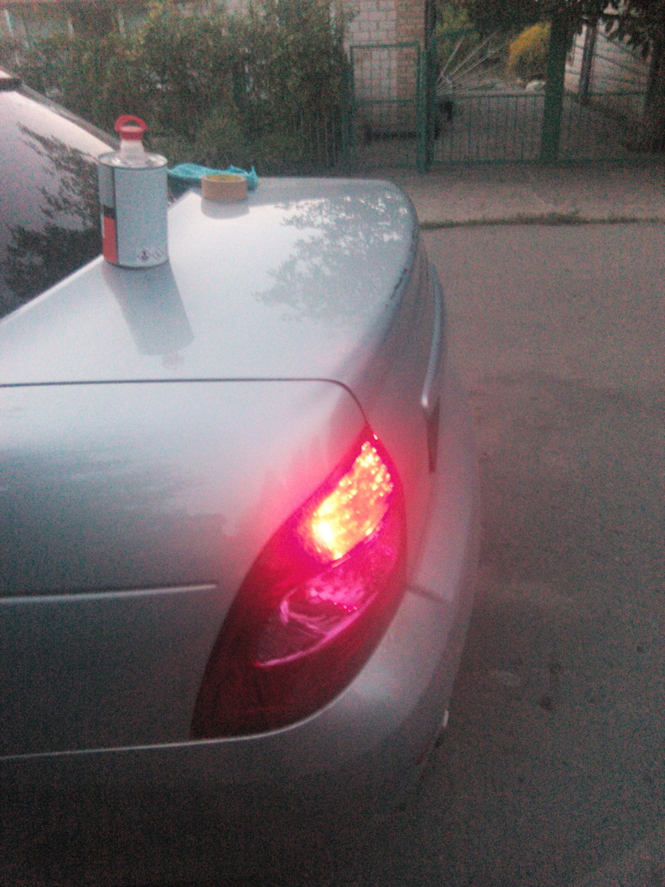 Ліп спойлер skoda rapid 3