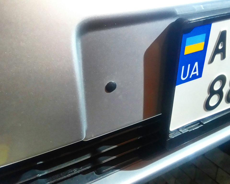 -Встановлення квадратного номера та яскравий задній хід 2