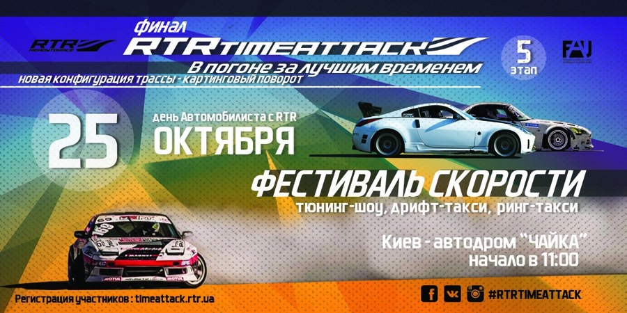 Вимір гучності вихлопу з Мустангом 1