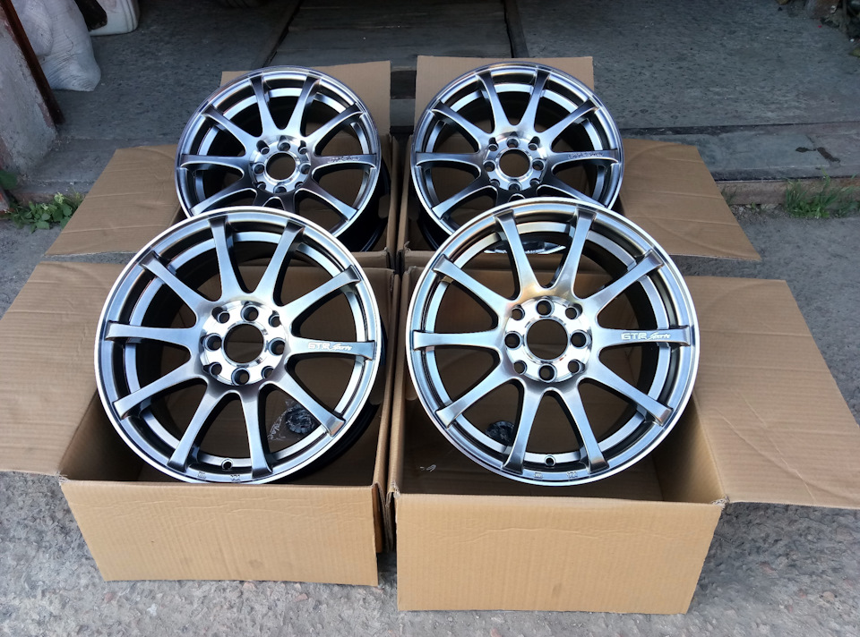 Литі диски Zorat Wheels 355 R15 на Пріору 2