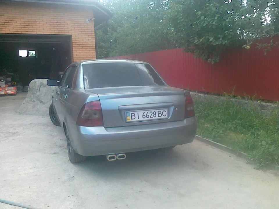 Насадка на глушак і тонований лоб ...