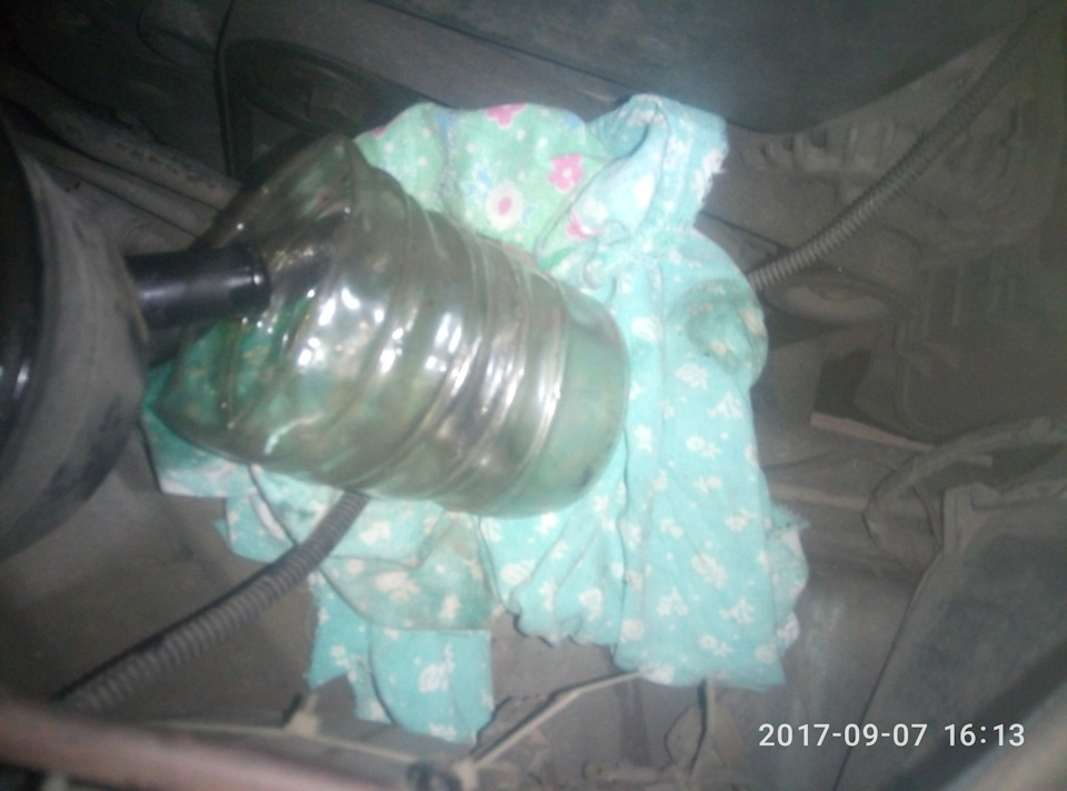 Заміна рідини ГУР 3