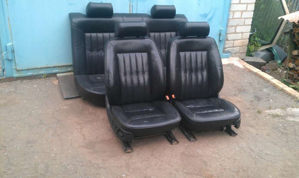 Днями ставитиму сидіння перед зад з Audi A8 D2 Recaro (шкіра б/в) 2
