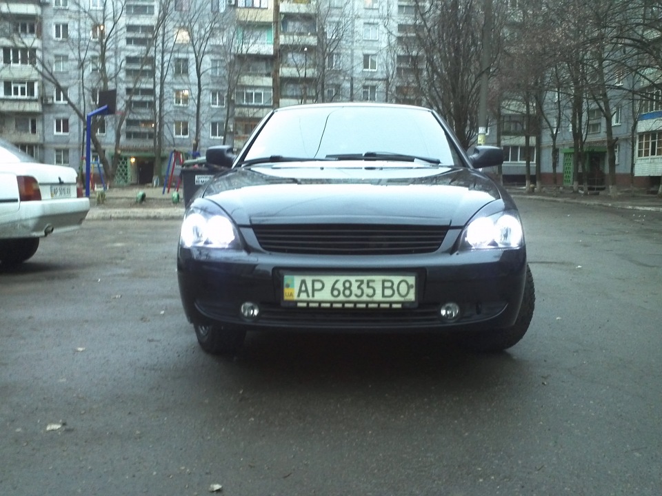 Ксенон, покраска отражателей, ангельские гласки 4