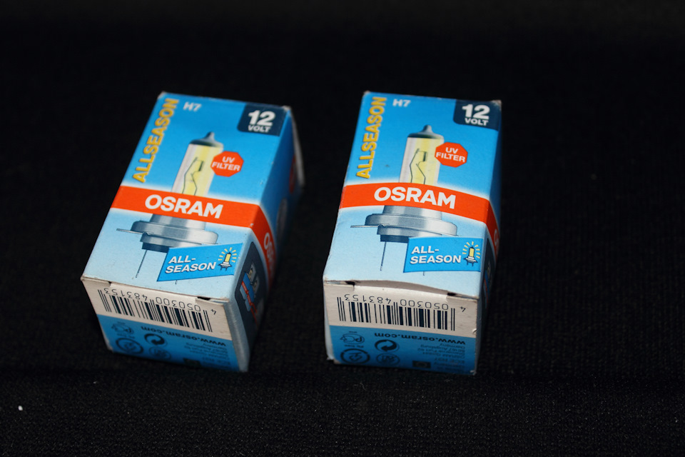 Підготовка до зими (заміна ламп ближнього світла на Osram Allseason + світлодіоди в габарити 57100км) 1
