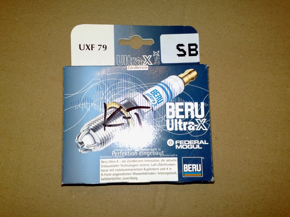Свічки Beru Ultra-X UXF 79 1