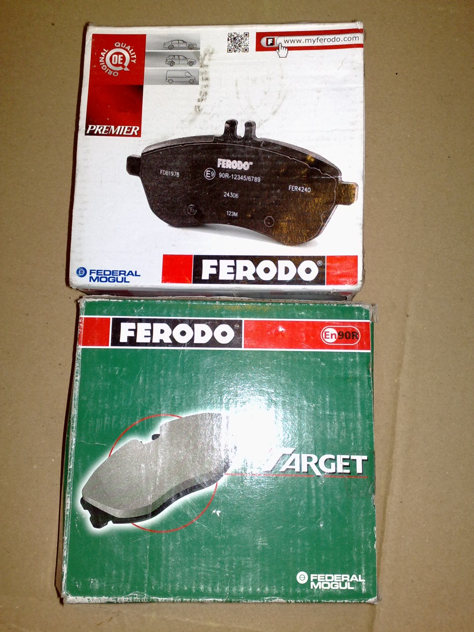 Тормозні колодки Ferodo 2