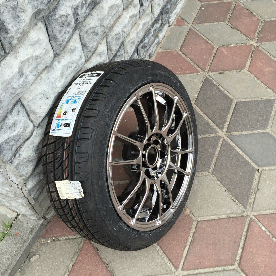 Нові диски та шини на літо R16 1