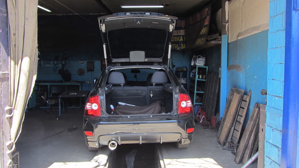 Глушник Сааб 9000 2.3 turbo та насадка Ulter 1