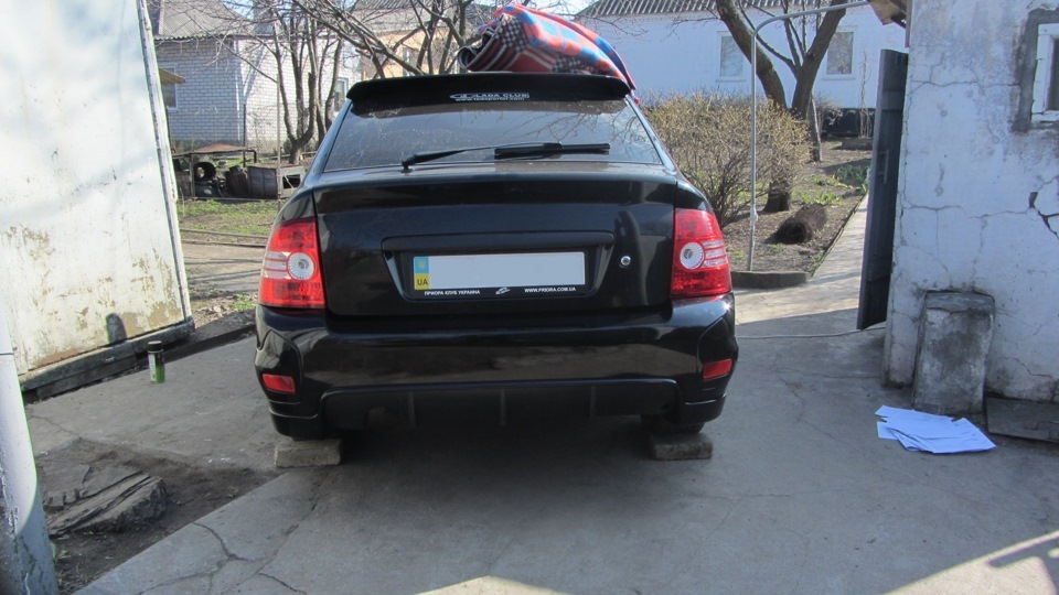 Встановлення бампера та насадка глушника Ulter Sport 2