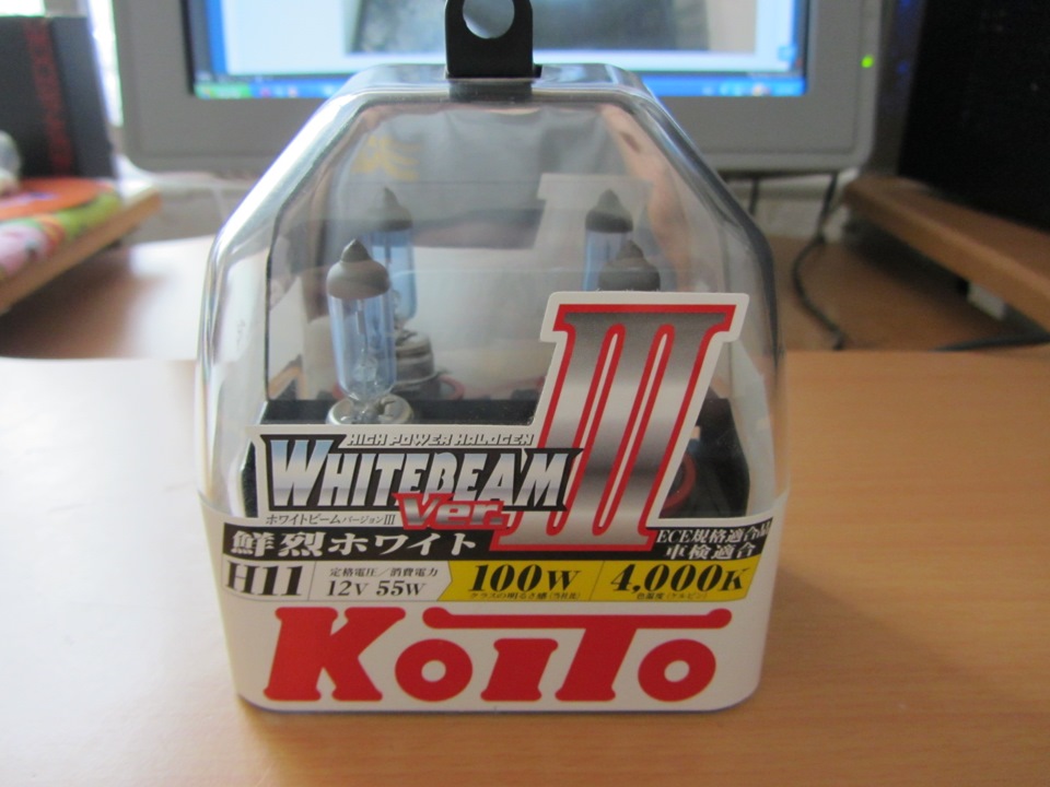 Все про лампи Koito Whitebeam 2