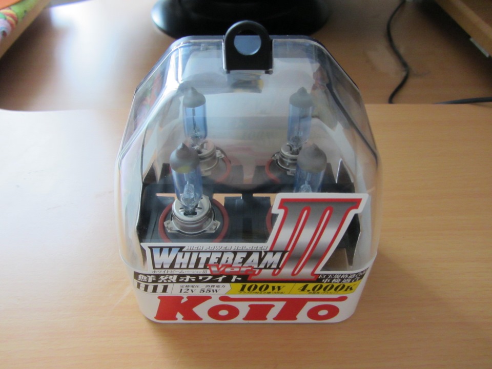 Все про лампи Koito Whitebeam 3