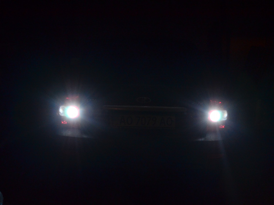 Установка Ксенону 5000 + заміна лампочок на LED 4