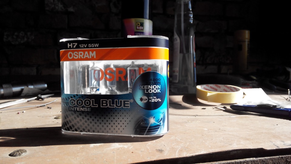 Встановлення ближнього світла OSRAM 1