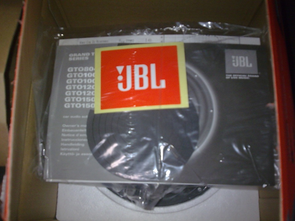 Саби JBL GTO 804 завершення 2