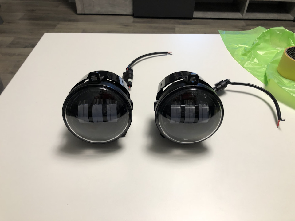 Установка LED птф 5