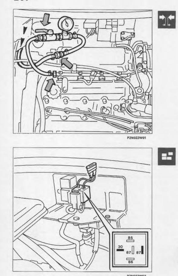 # Де шукати тиск палива. Абетка Lancia-вода. 2