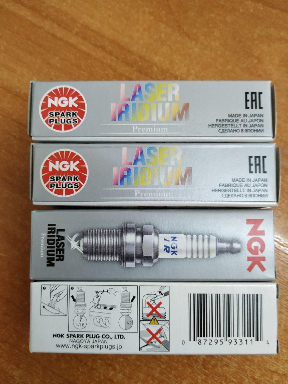 Заміна свічок на NGK IKR9J8 2