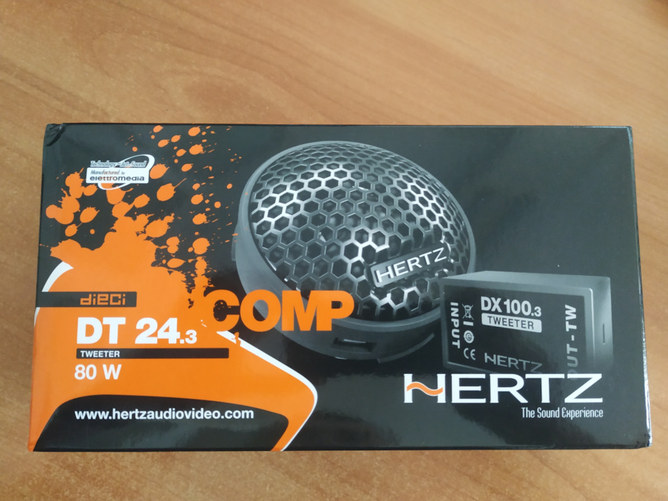 Заміна твіттерів на Hertz DT 24.3 1