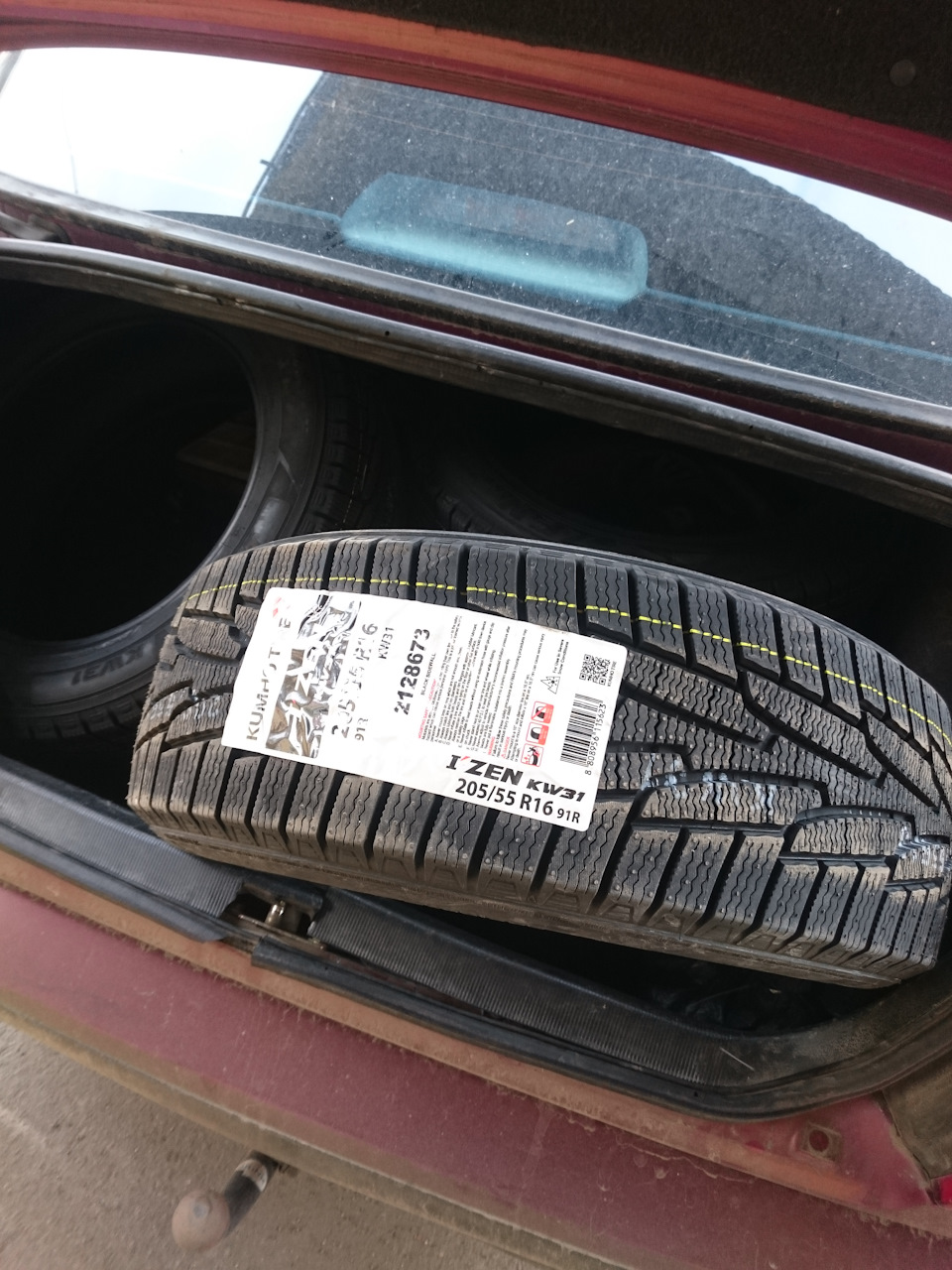 Зимова гума Kumho I Zen KW31 1