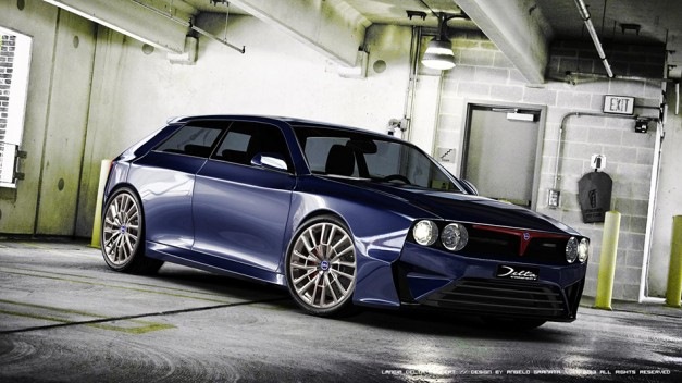 ВІД ТАКИЙ ШЕДЕВРАЛЬНИЙ РЕНДЕР-ДИЗАЙН ЗНАЙШОВ У НЕТІ…Lancia Delta concept rendered by Angelo Granata 2