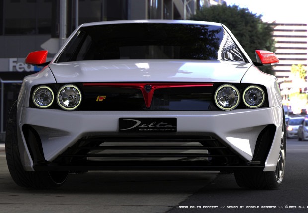 ВІД ТАКИЙ ШЕДЕВРАЛЬНИЙ РЕНДЕР-ДИЗАЙН ЗНАЙШОВ У НЕТІ…Lancia Delta concept rendered by Angelo Granata 1