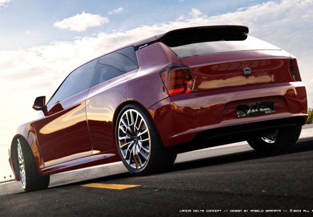 ВІД ТАКИЙ ШЕДЕВРАЛЬНИЙ РЕНДЕР-ДИЗАЙН ЗНАЙШОВ У НЕТІ…Lancia Delta concept rendered by Angelo Granata 3