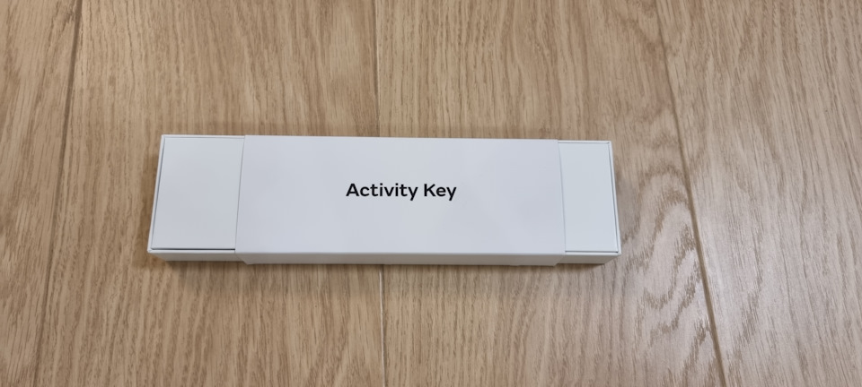 Activity key 1