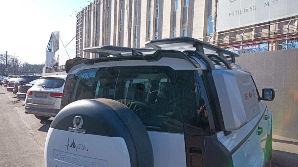 Встановлення допів на Дефендер. 3