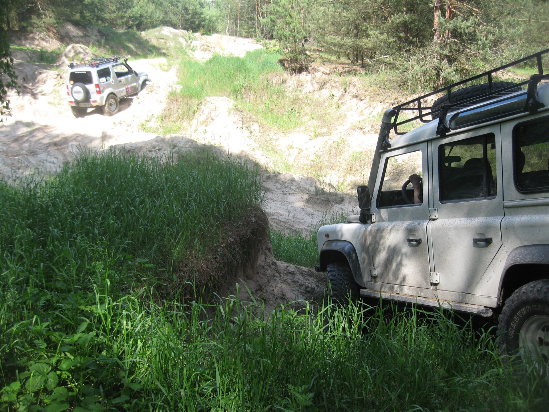 Defender+Suzuki Jimny Маленький пройдисвіт) у кар'єрі. Частина 1 4