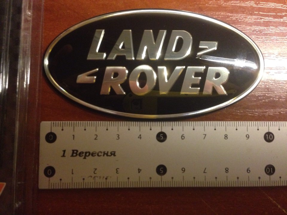 Пробні наклейки Land Rover black (Китай) 1