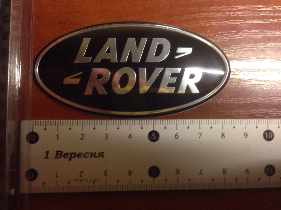 Пробні наклейки Land Rover black (Китай) 2