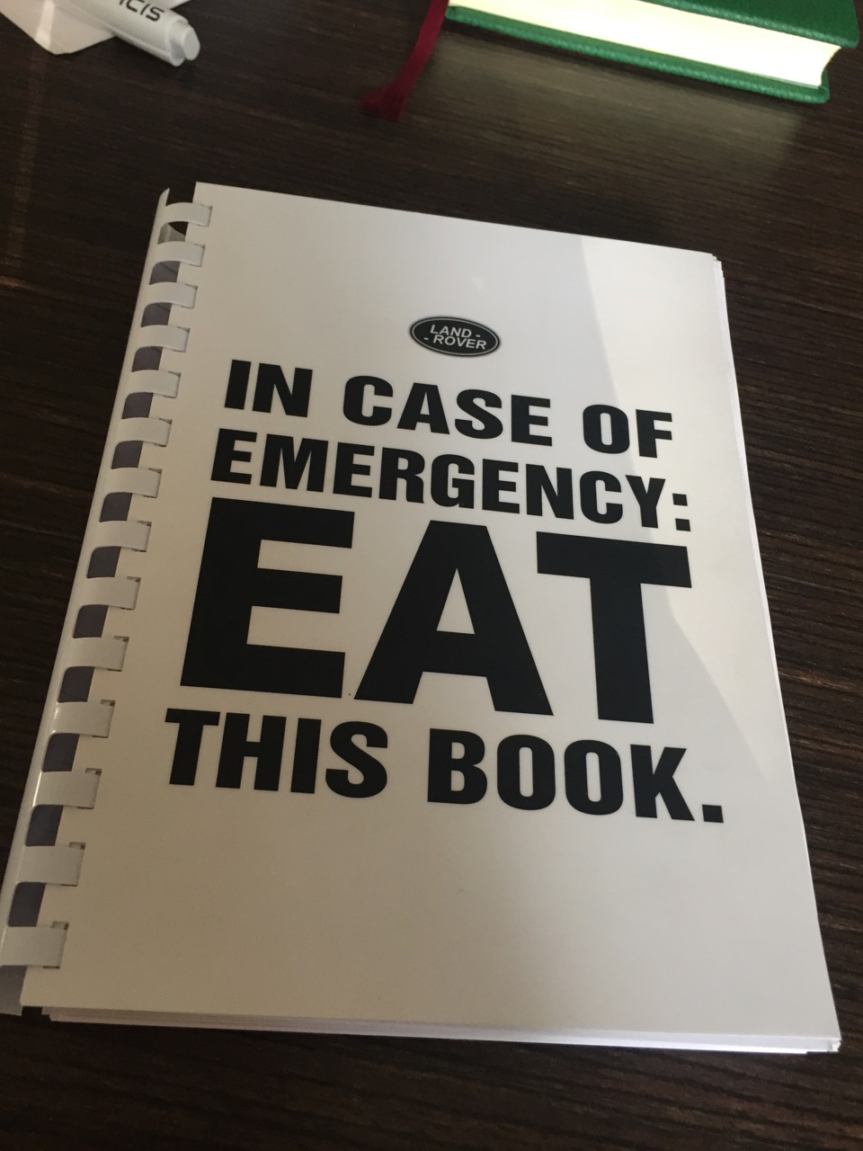 У Case of Emergency: Eat This Book 3