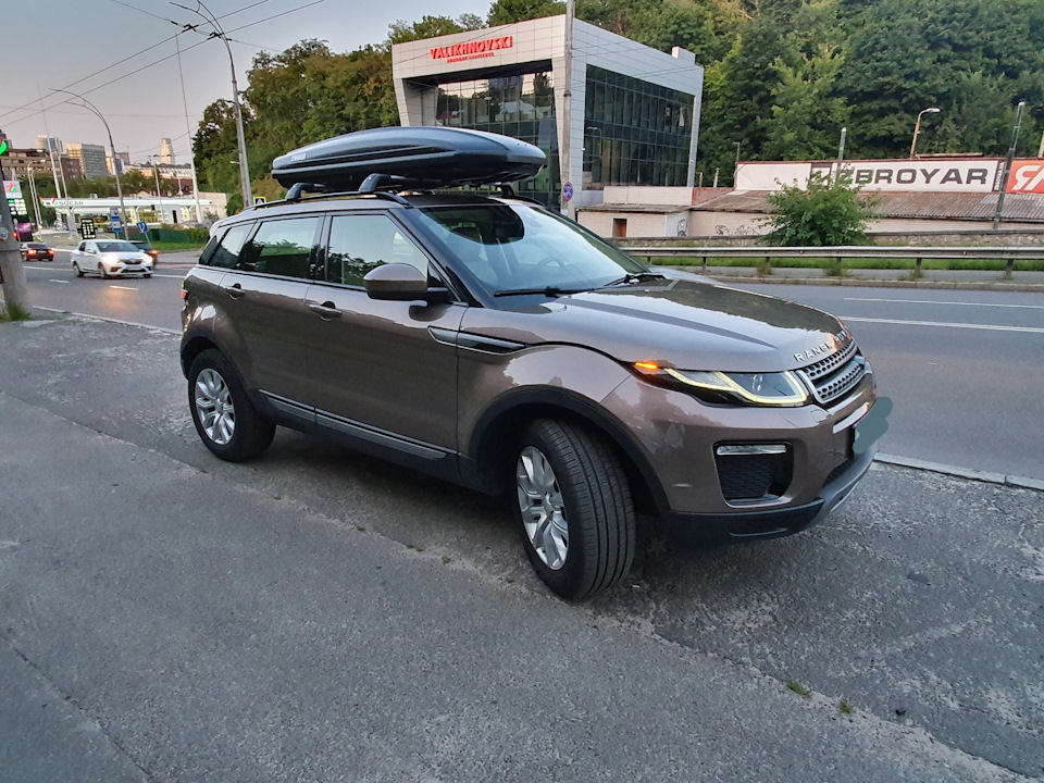 Ось я і з боксом. Thule Spirit 780. 2