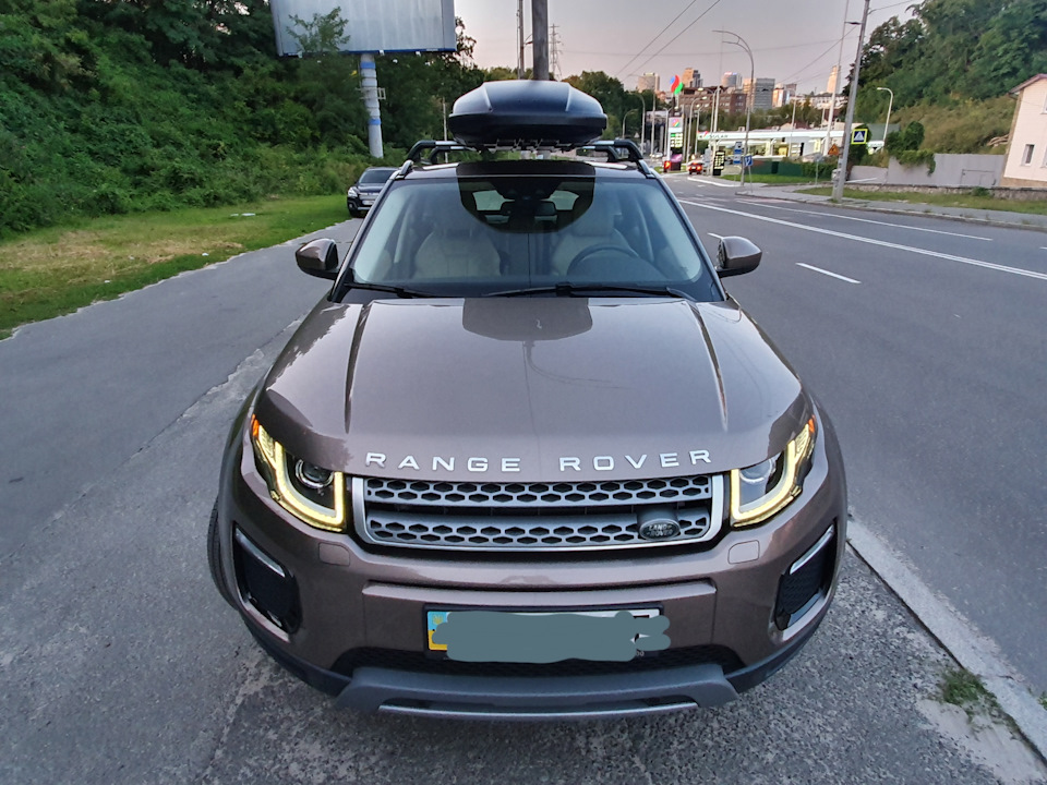 Ось я і з боксом. Thule Spirit 780. 3