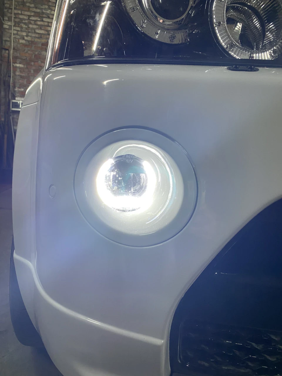 Противотуманки Lumen® FGDRL-USM1 — 3,5 Круглі світлодіодні протитуманні фари з ДХО
