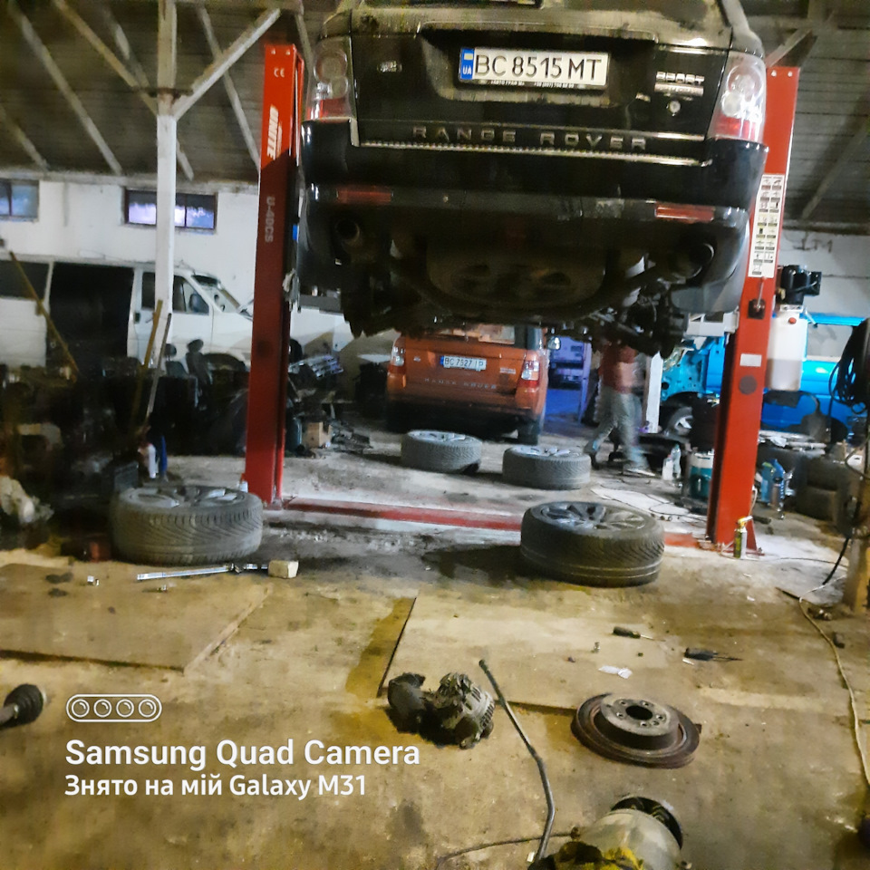 RRS 4.2 SC змінюємо гальмівні диски з колодками 2