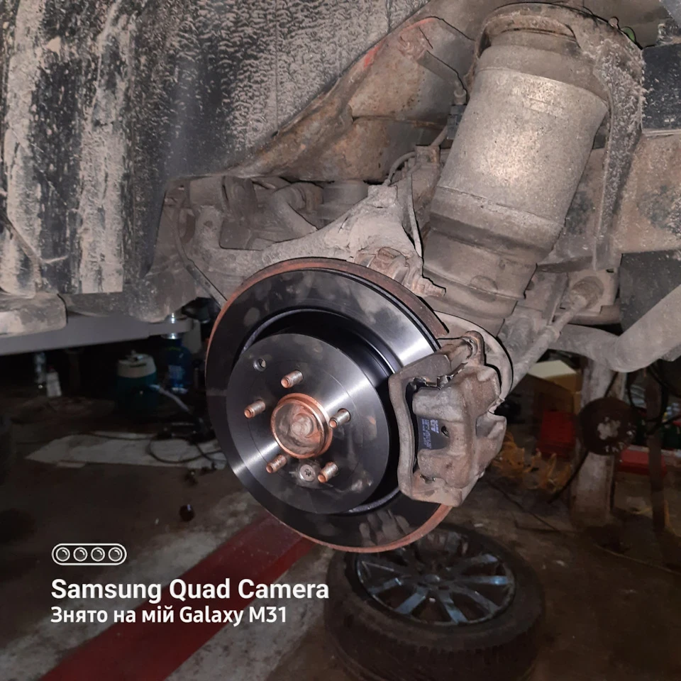 RRS 4.2 SC змінюємо гальмівні диски з колодками
